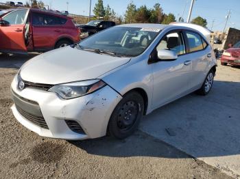  Salvage Toyota Corolla