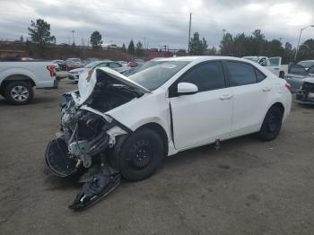  Salvage Toyota Corolla