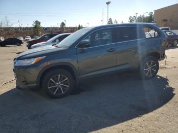  Salvage Toyota Highlander