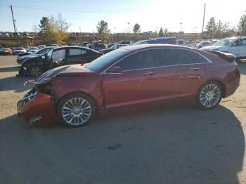  Salvage Lincoln MKZ