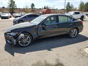  Salvage INFINITI Q50