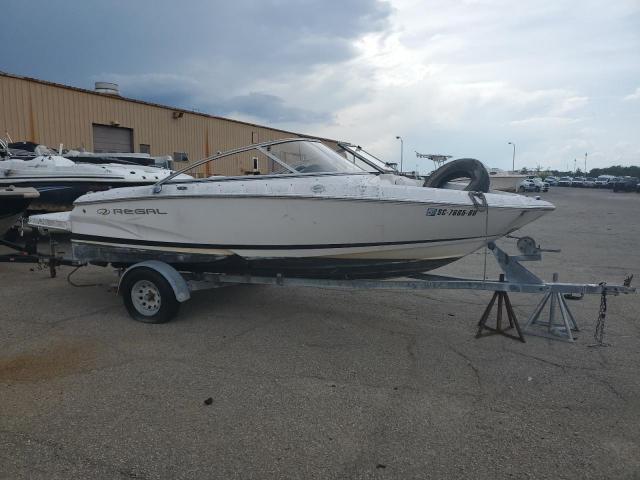  Salvage Regal Boat W Trl