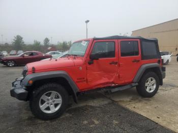  Salvage Jeep Wrangler