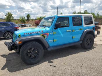  Salvage Jeep Wrangler