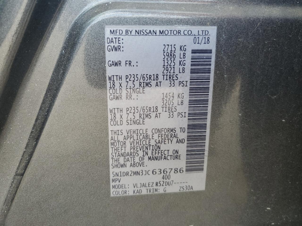 Nissan Pathfinder S Image 5