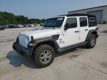  Salvage Jeep Wrangler