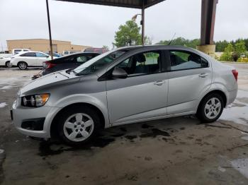  Salvage Chevrolet Sonic