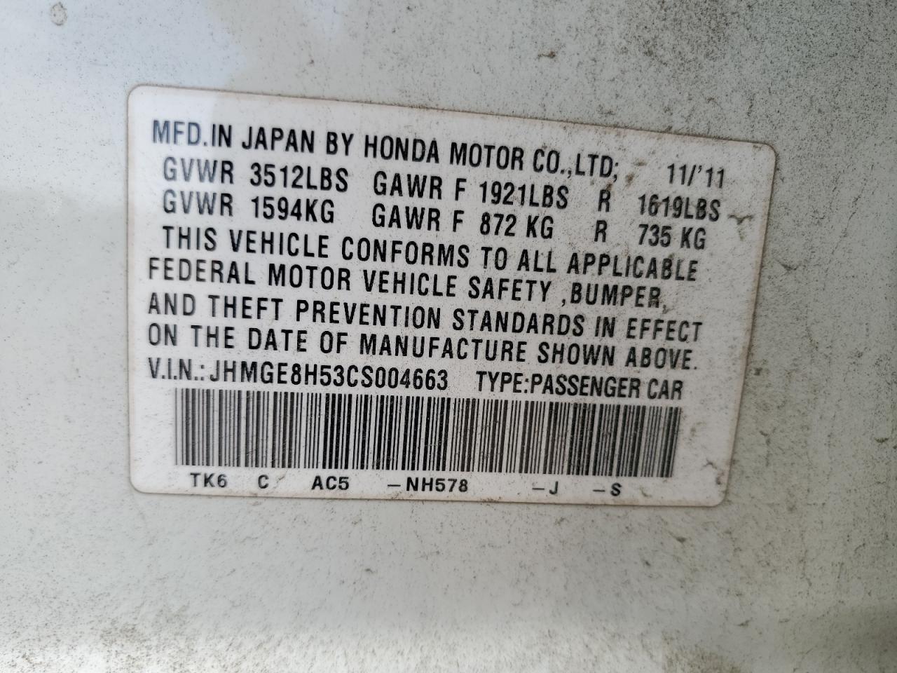 Honda Fit Sport Image 12