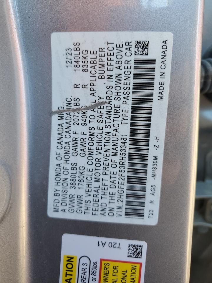 Honda Civic Sport Image 8