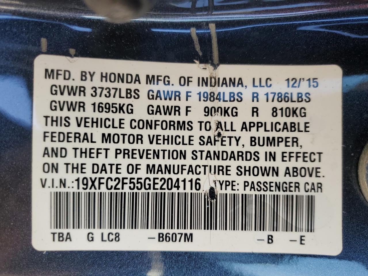 Honda Civic Lx Image 9