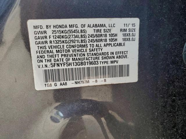 Honda Pilot Lx Image 10