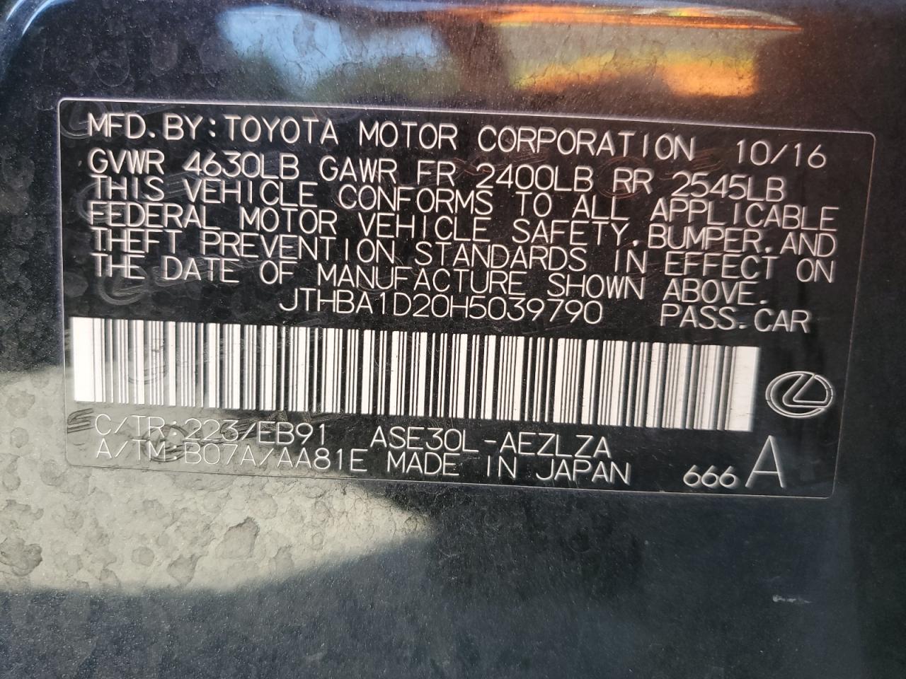 Lexus Is 200t Image 10