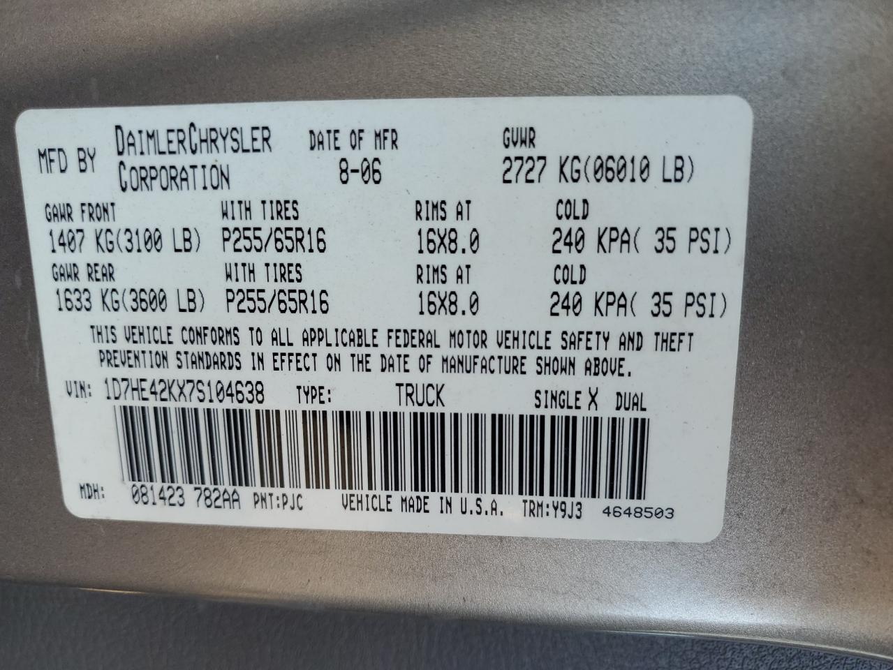 Dodge Dakota Slt Image 8