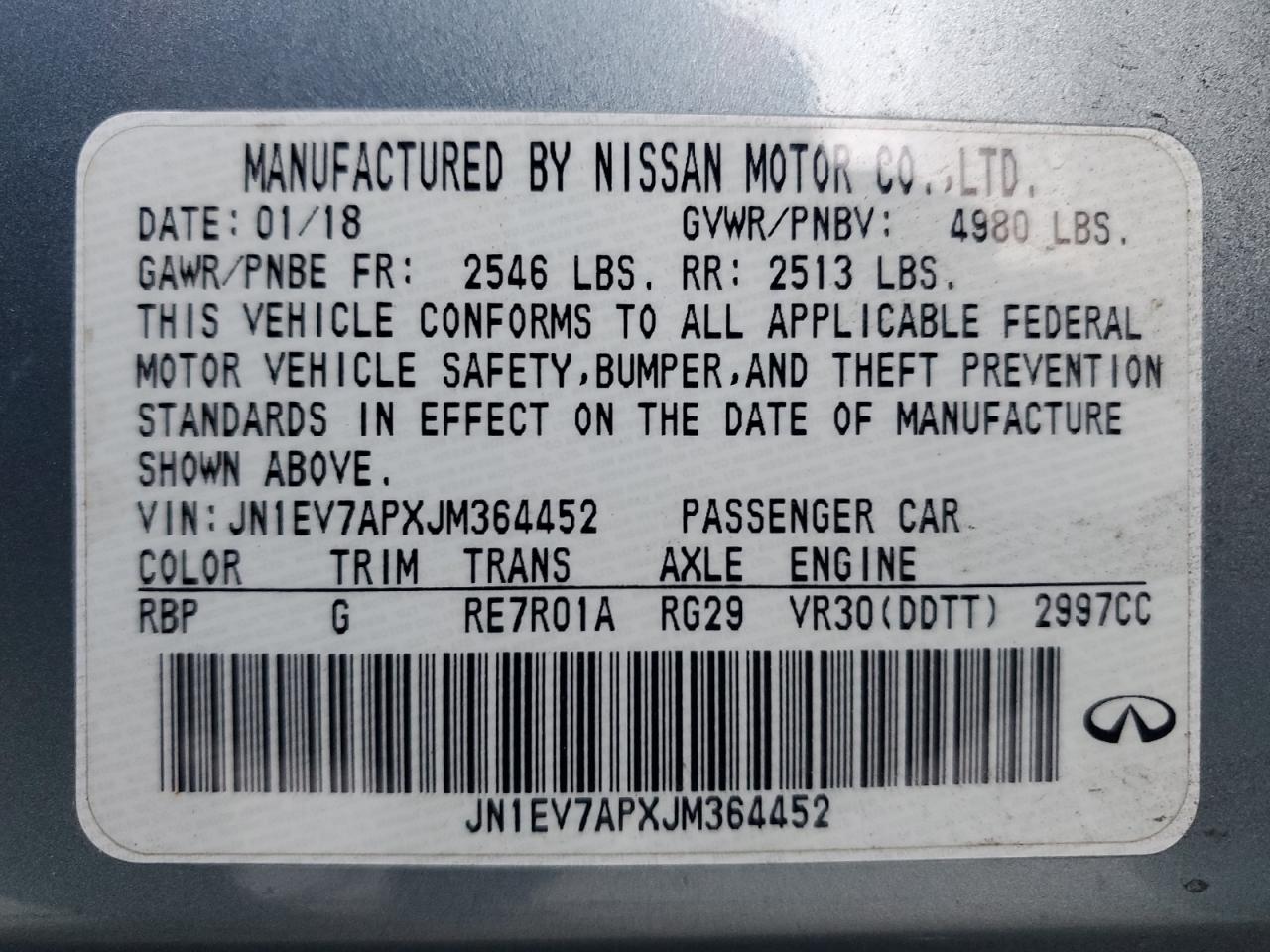 INFINITI Q50 Luxe Image 3