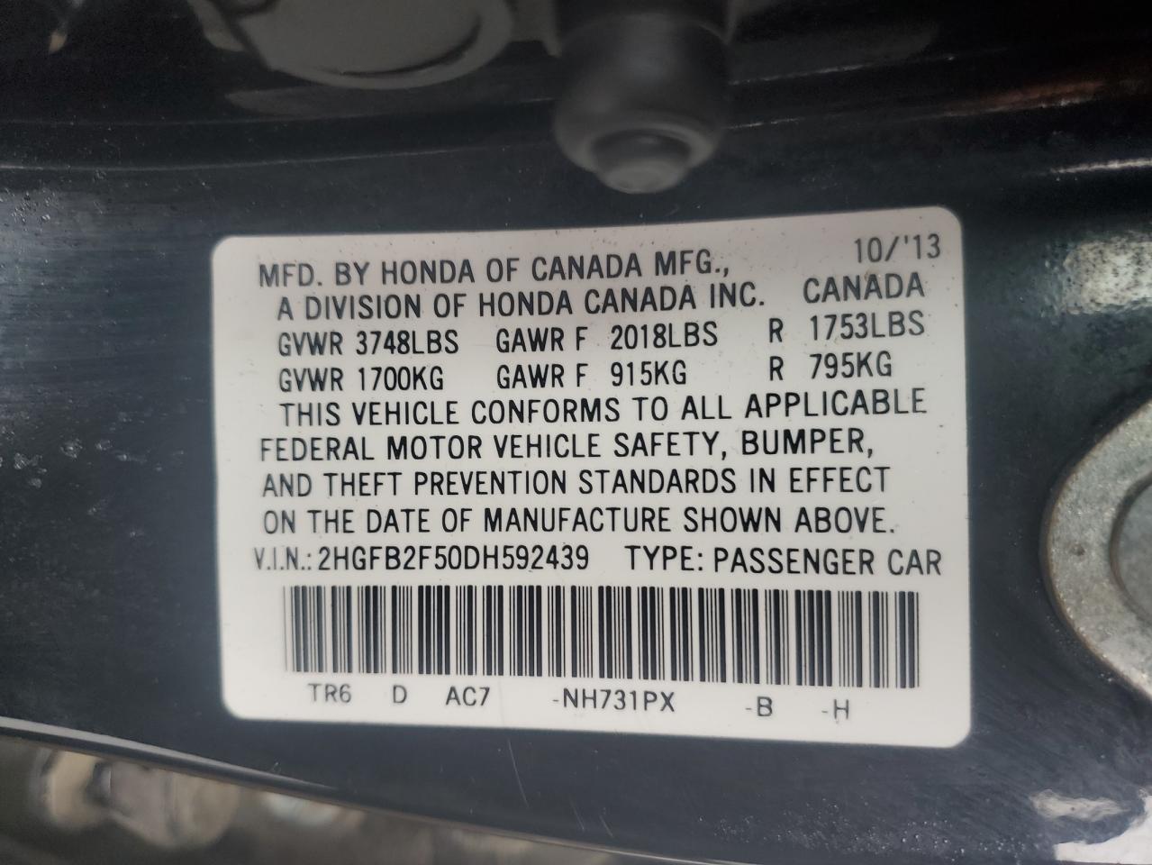 Honda Civic Lx Image 2