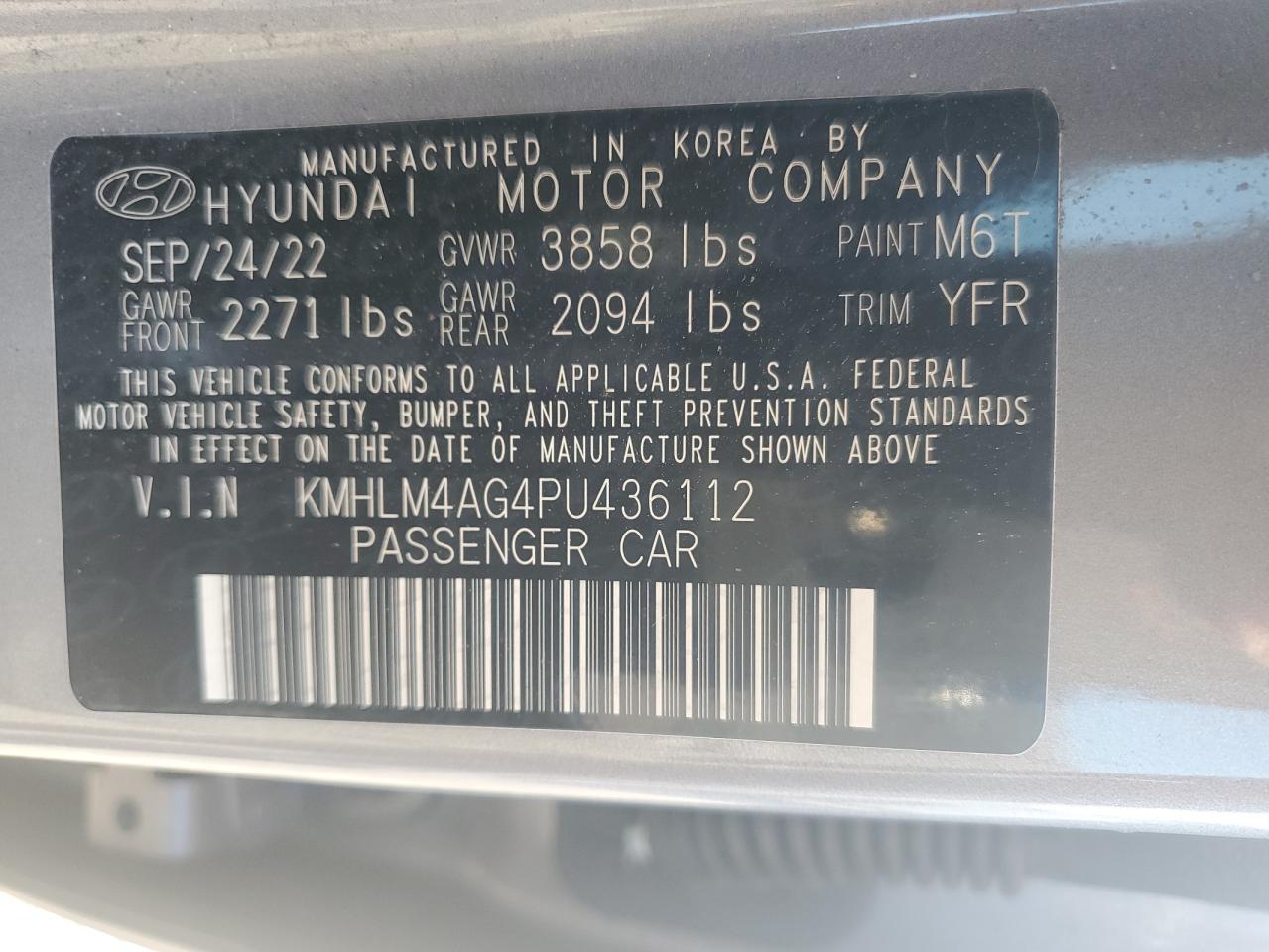 Hyundai ELANTRA Sel Image 11