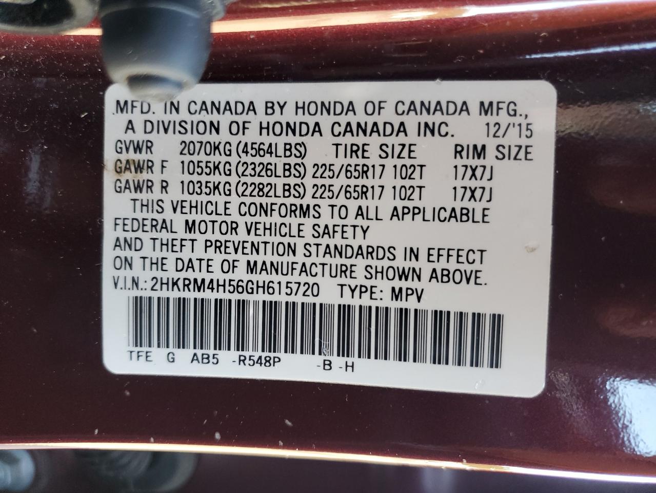 Honda Crv Ex Image 11