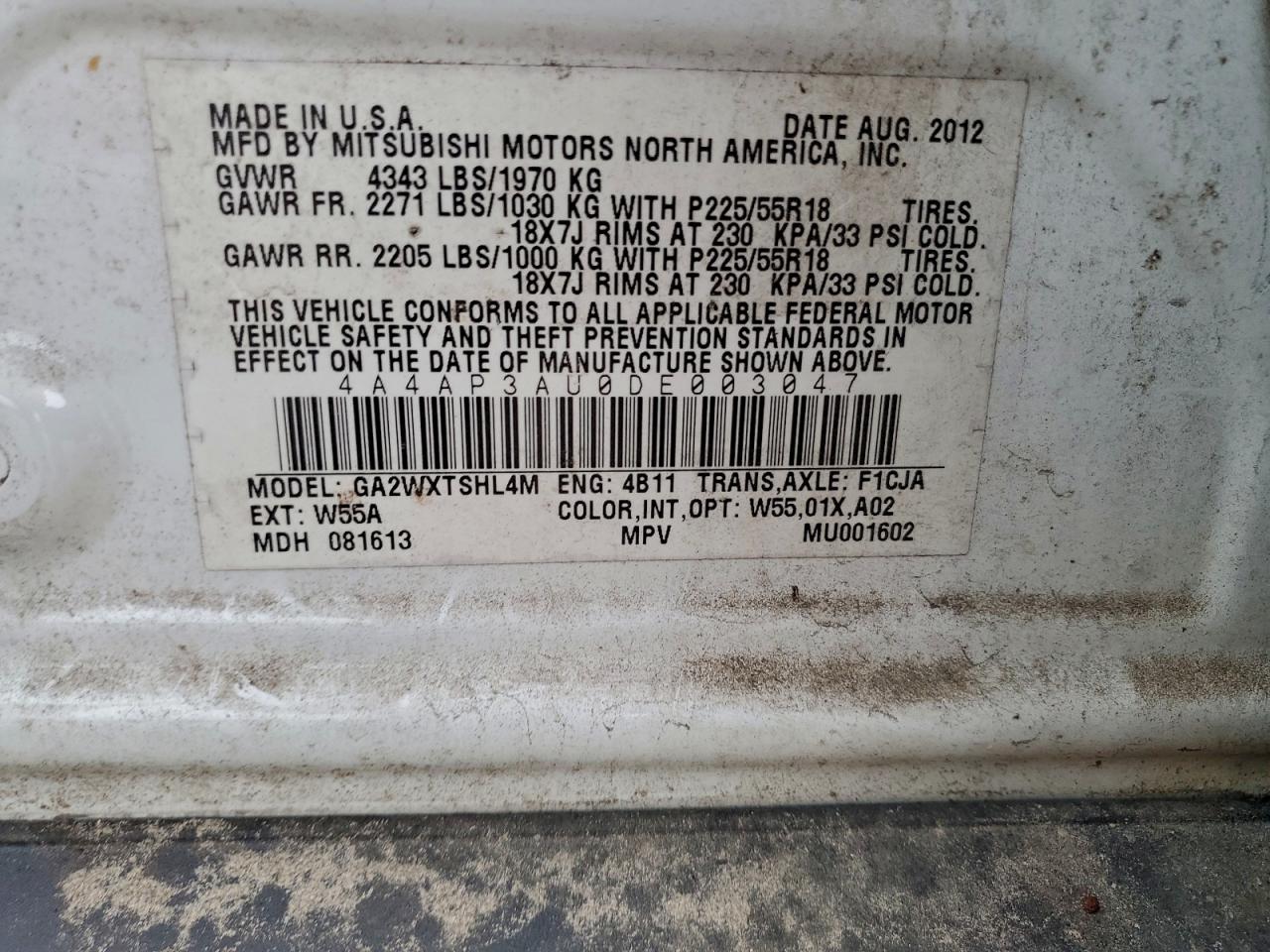 Mitsubishi Outlander Es Image 9