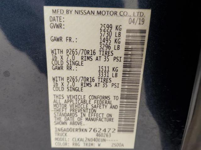 Nissan Frontier S Image 10