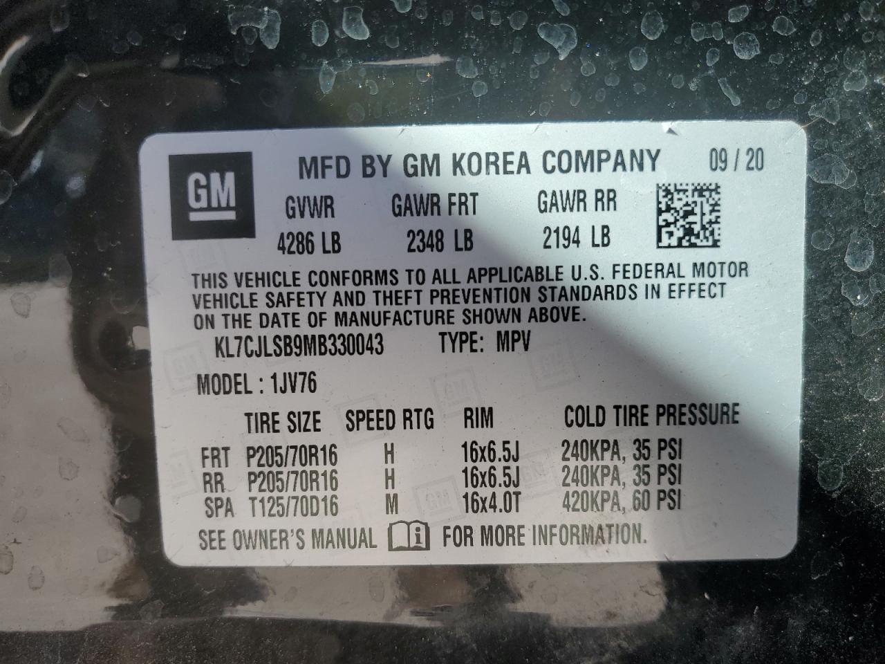 Chevrolet Trax 1lt Image 7