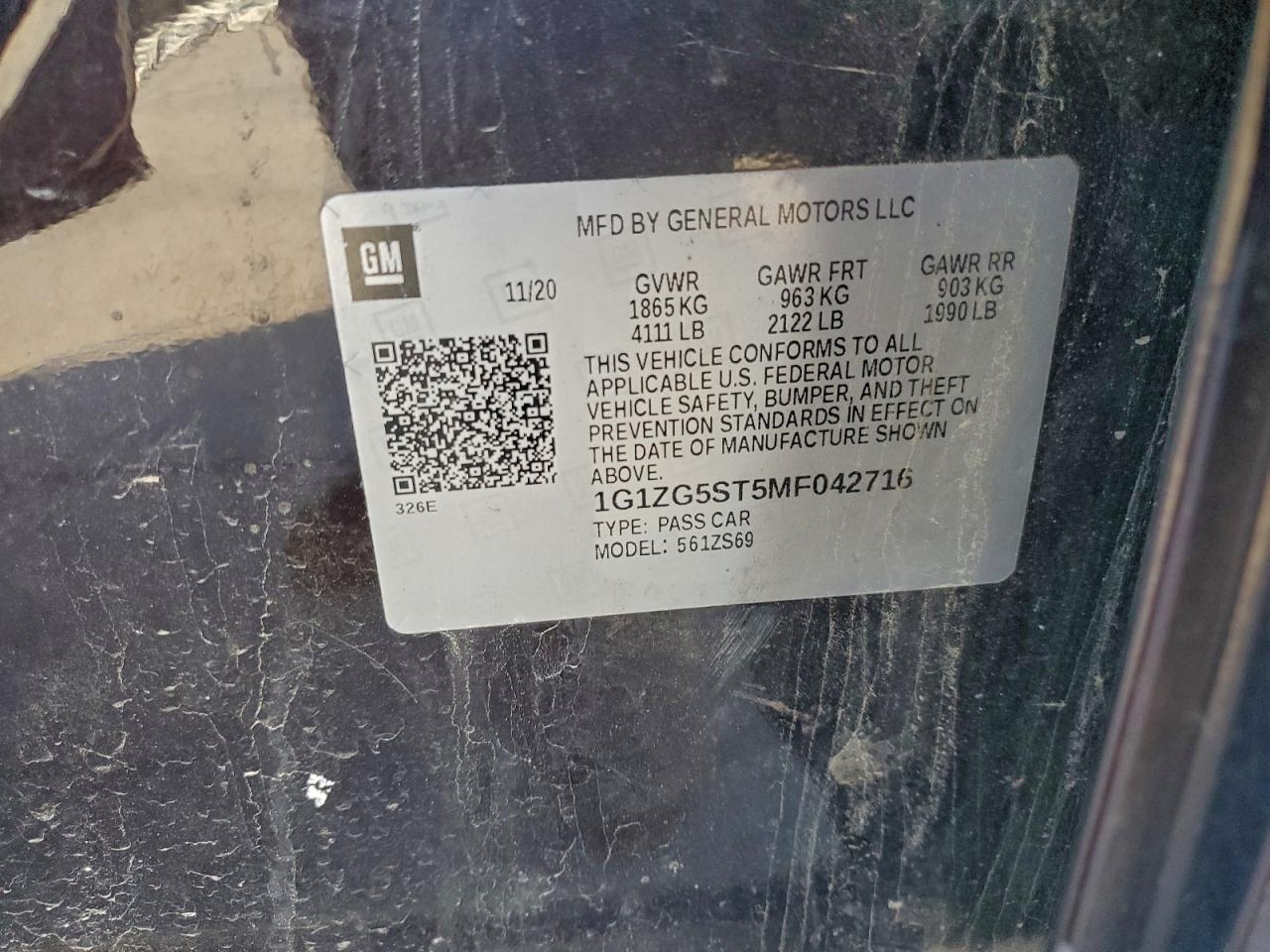 Chevrolet Malibu Rs Image 7