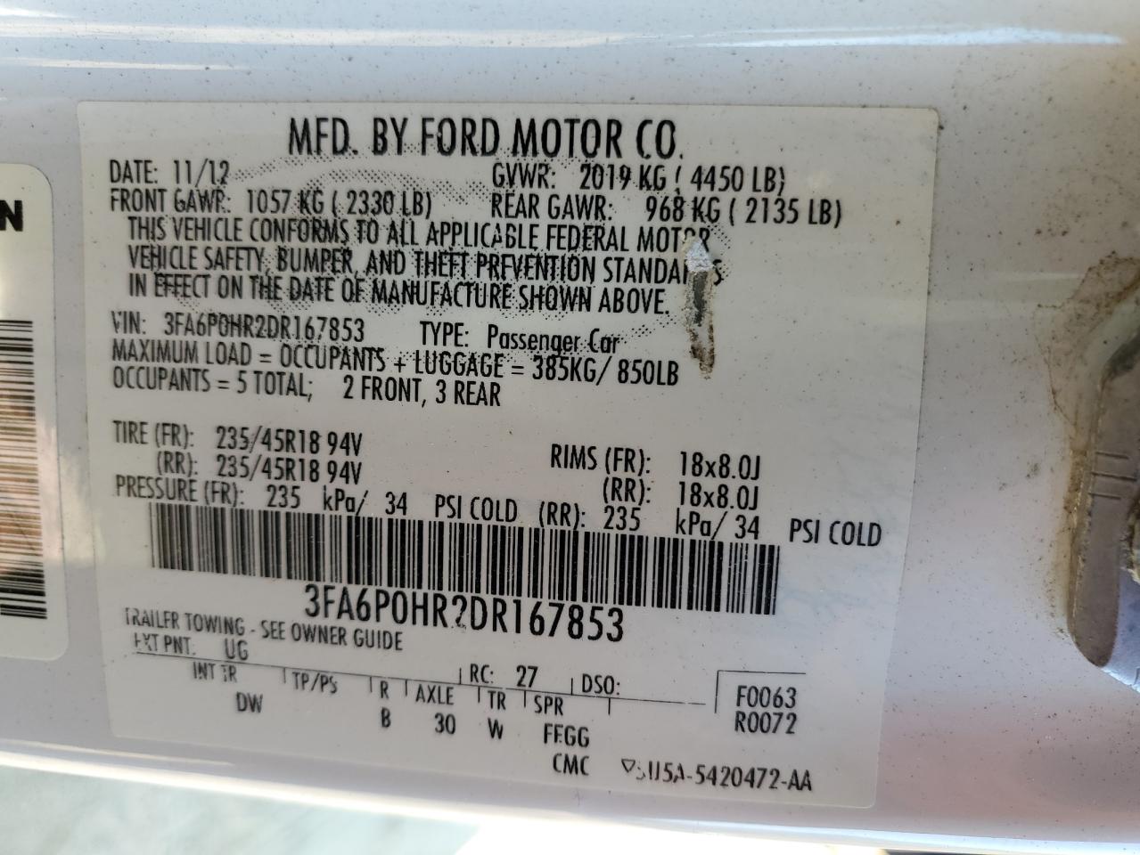 Ford Fusion Se Image 10