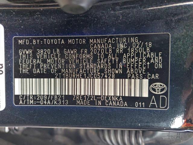 Toyota Corolla L Image 2