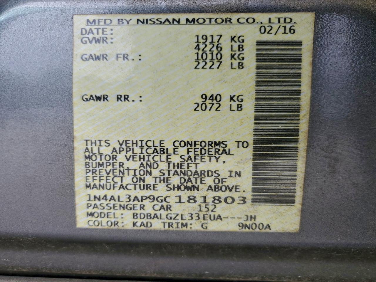 Nissan Altima 2.5 Image 12