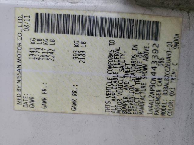 Nissan Altima Base Image 7