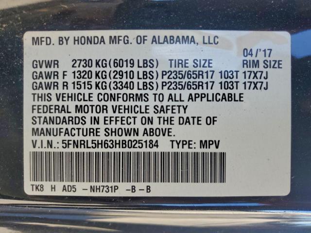 Honda Odyssey Exl Image 3