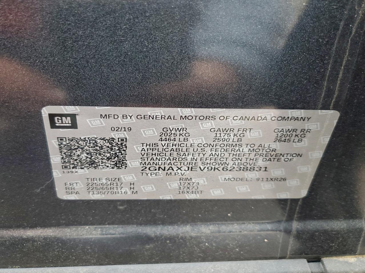 Chevrolet Equinox Lt Image 8