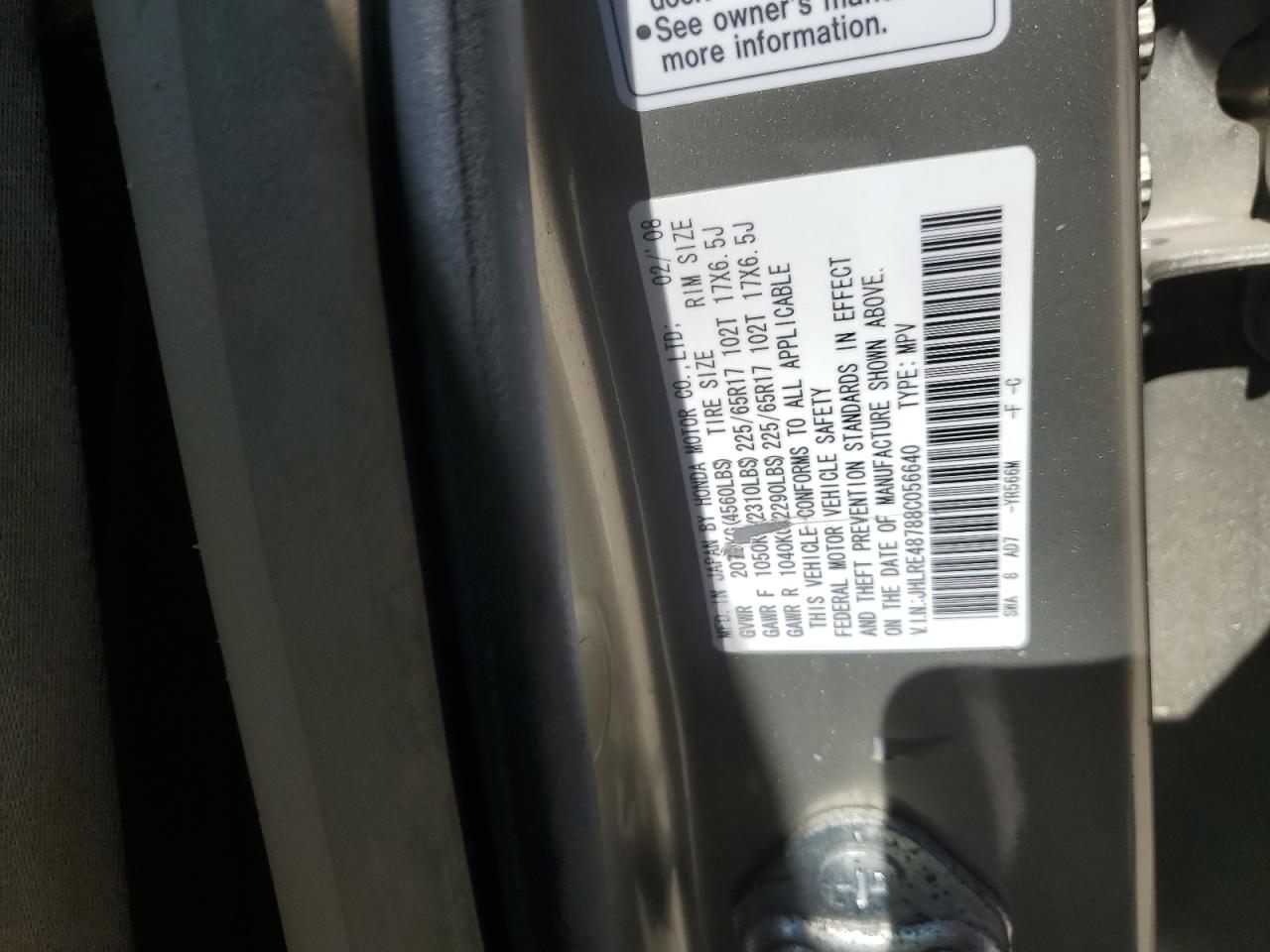 Honda Crv Exl Image 7