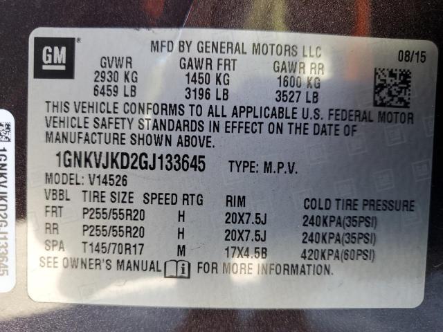 Chevrolet Traverse Ltz Image 14