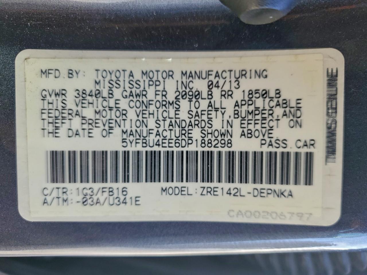 Toyota Corolla Base Image 11