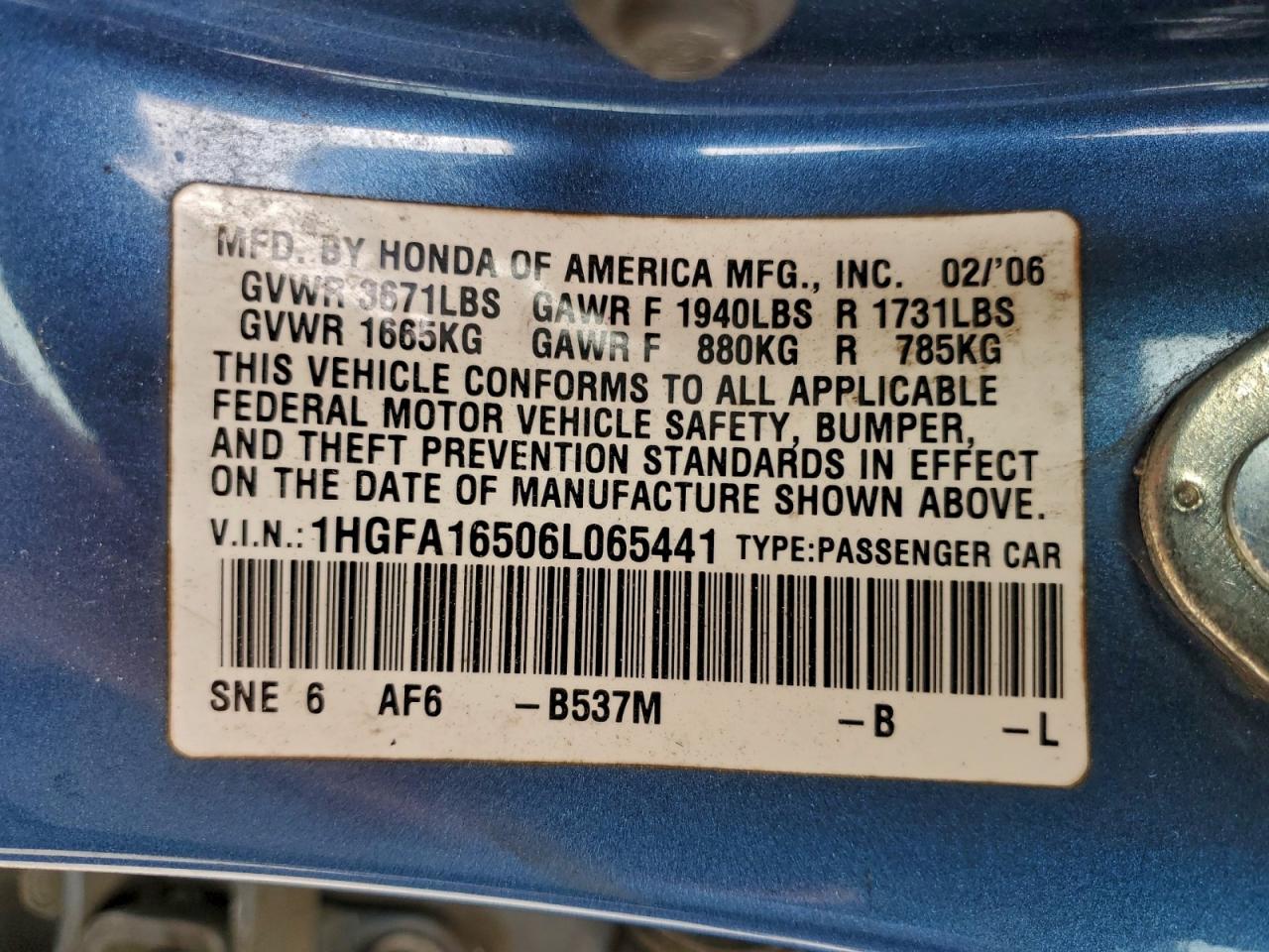 Honda Civic Lx Image 11