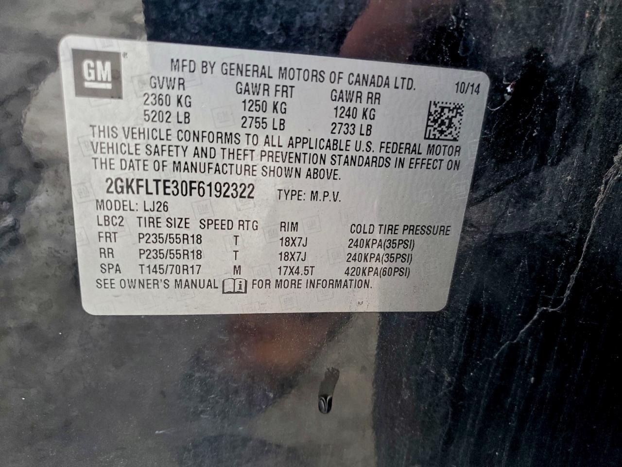 GMC Terrain Slt Image 12