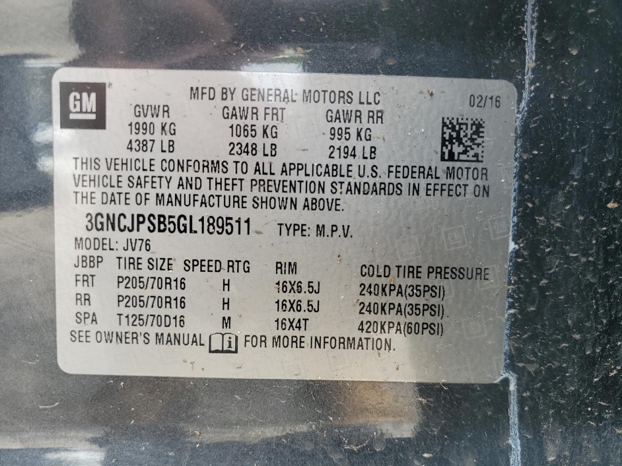 Chevrolet Trax 1lt Image 11