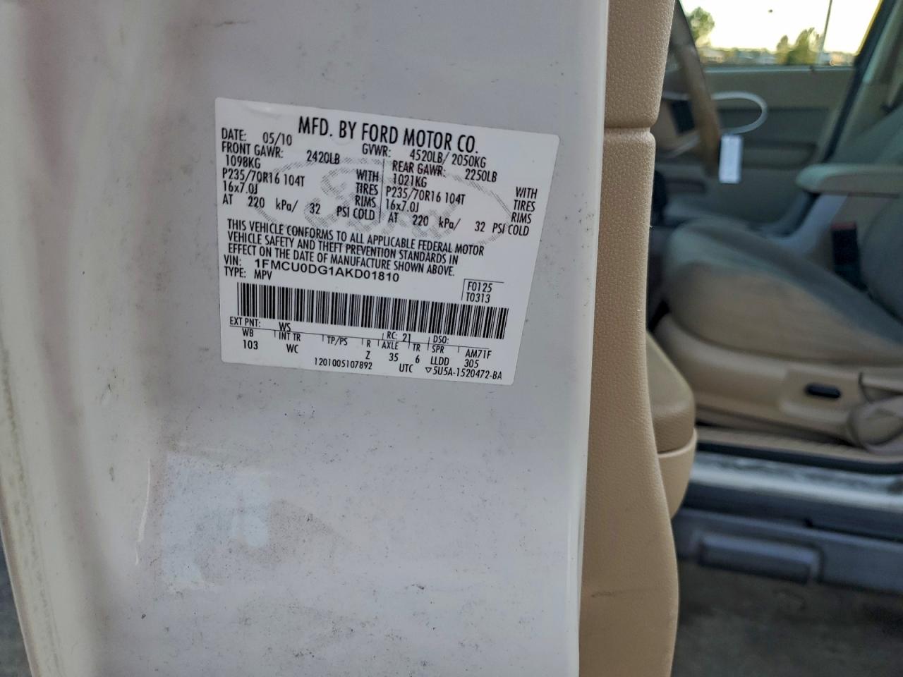 Ford Escape Xlt Image 10