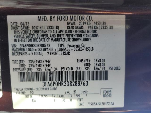 Ford Fusion Se Image 9