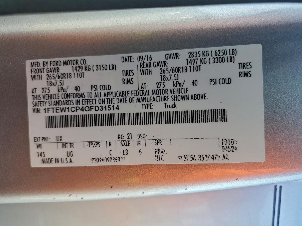 Ford F-150 Supercrew Image 8