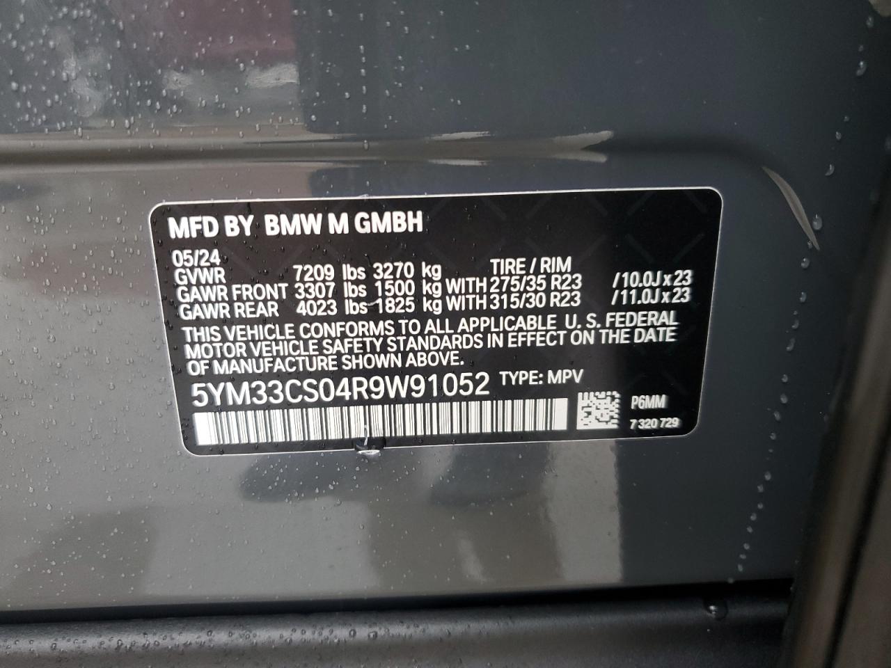 BMW X Series Label Image 10