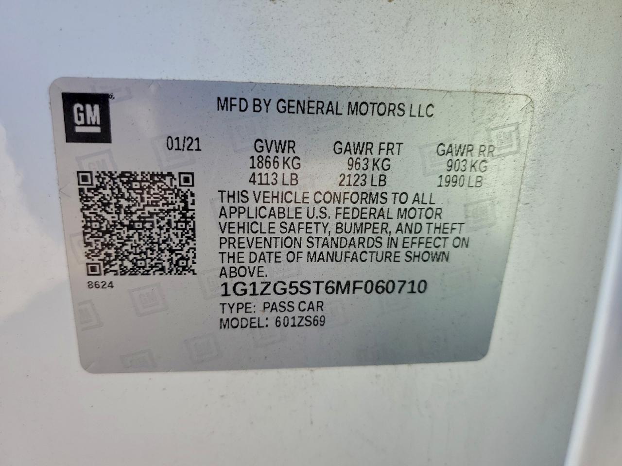 Chevrolet Malibu Rs Image 9