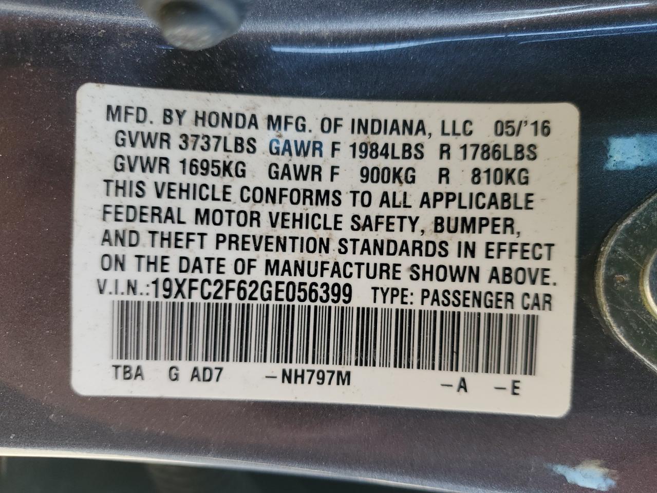 Honda Civic Lx Image 9