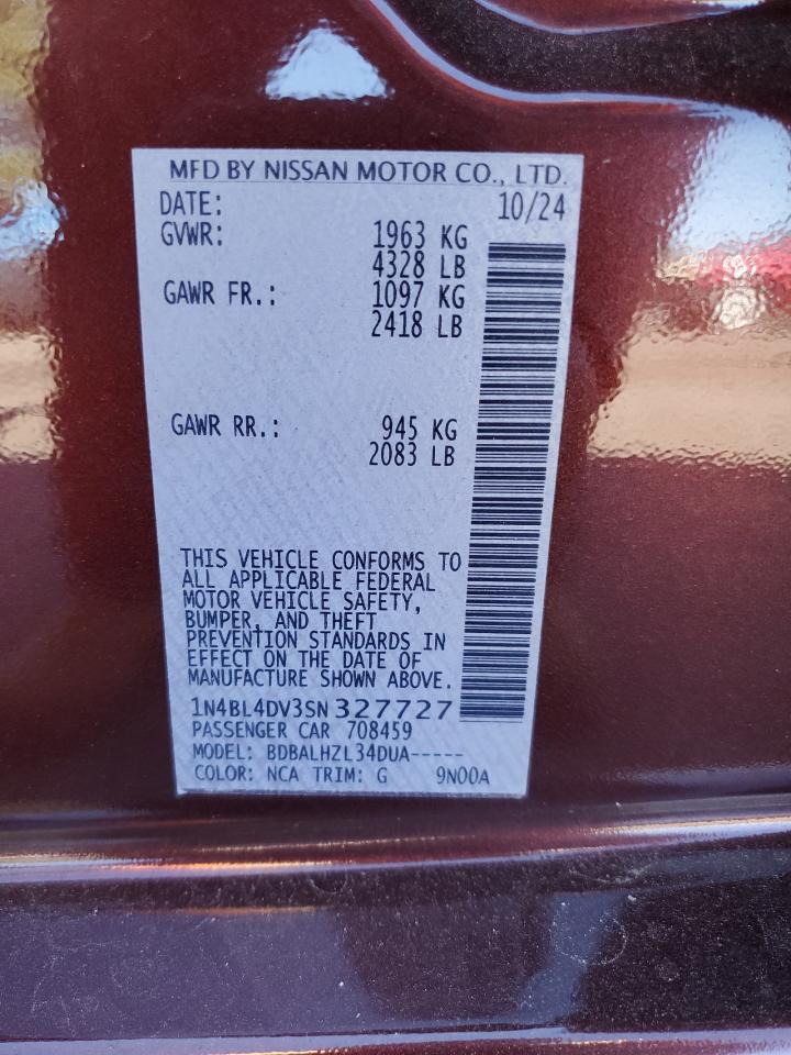 Nissan Altima Sv Image 11