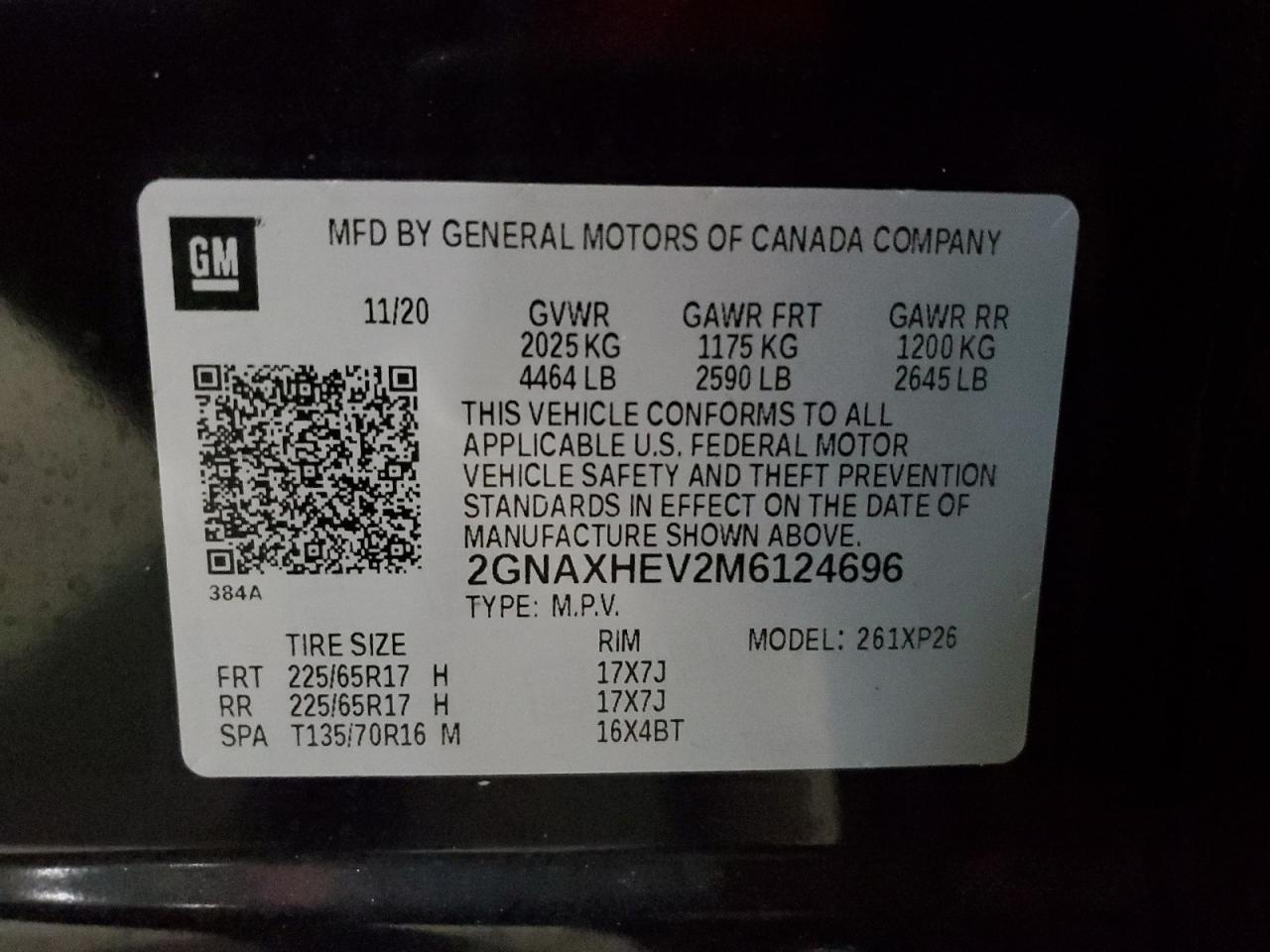 Chevrolet Equinox Ls Image 13