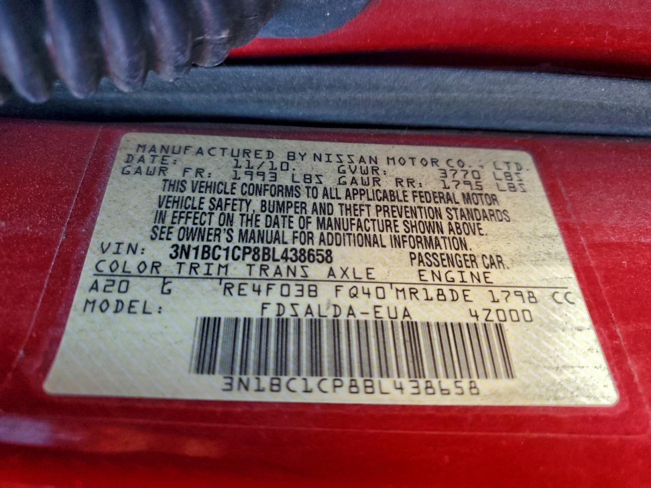 Nissan Versa S Image 11