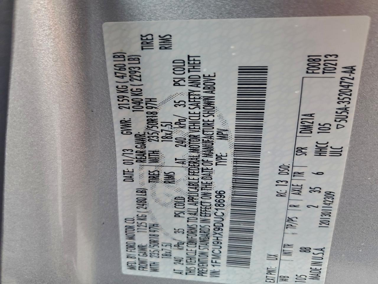 Ford Escape Sel Image 13