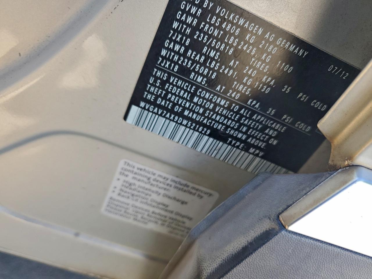 Volkswagen Tiguan S Image 13