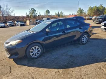  Salvage Toyota Corolla
