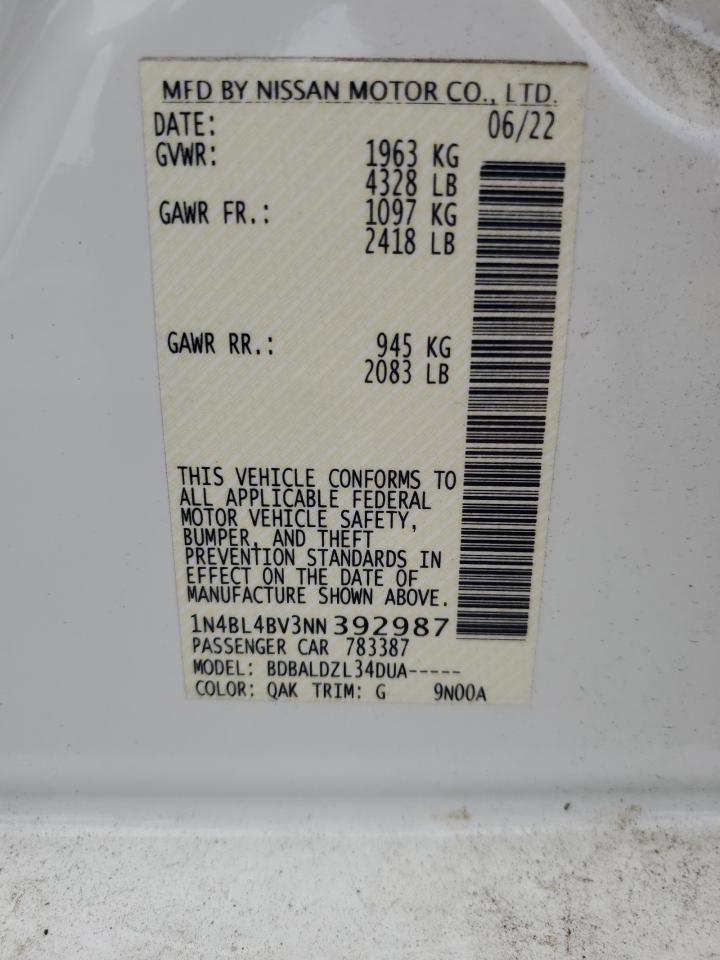 Nissan Altima S Image 12